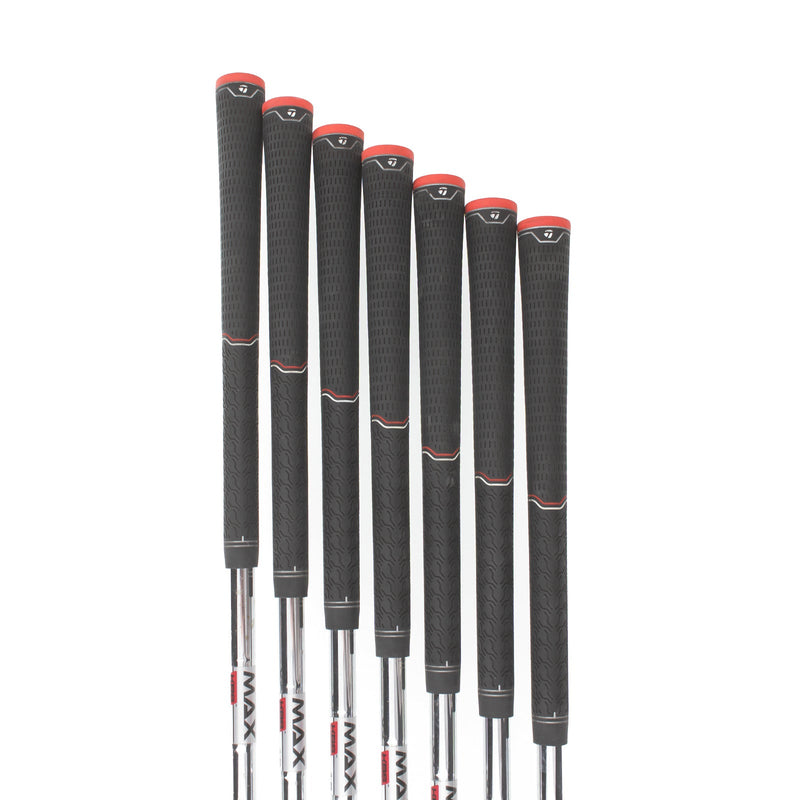 TaylorMade M6 Steel Mens Right Hand Irons 4-PW Regular - KBS Max 85