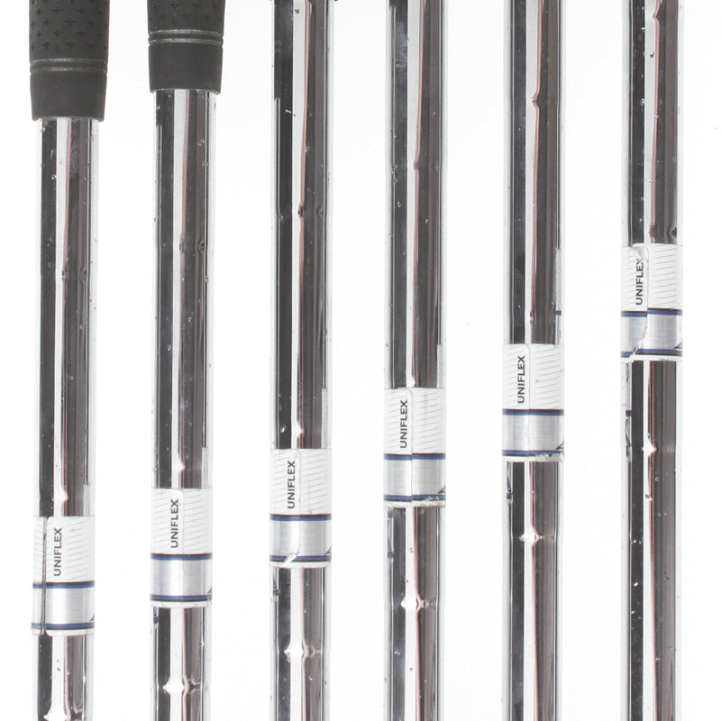 Callaway X-Series N416 Steel Mens Left Hand Irons 5-PW Uniflex - Callaway X-Series