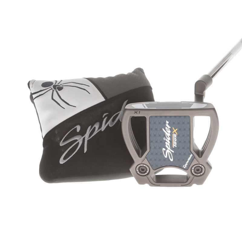 TaylorMade Tour X1 Mens Right Hand Putter 34" Mallet KBS - Super Stroke Pistol 1.0