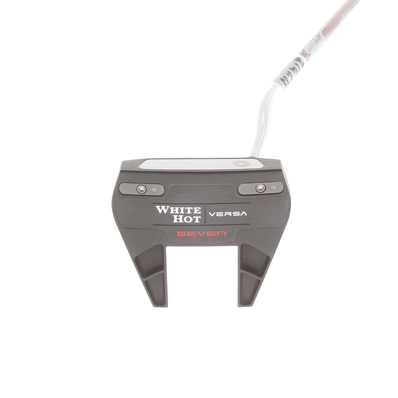 Odyssey White Hot Versa Seven Mens Right Hand Putter 34" Mallet Stroke Lab 70 Class - Super Stroke Tour 1.0
