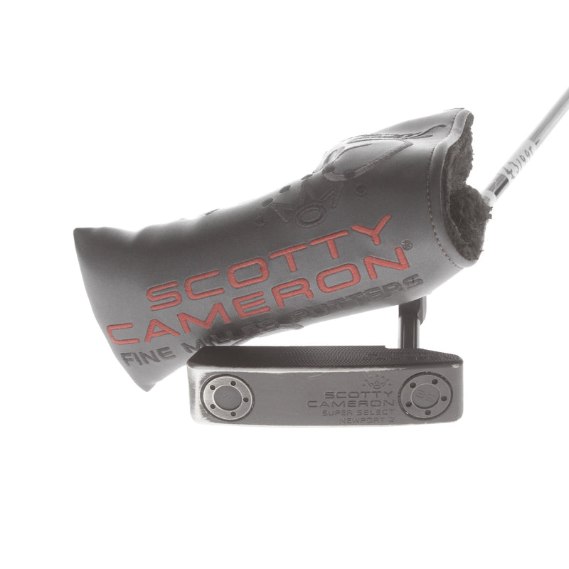 Scotty Cameron Super Select Newport 2 Matte Black Mens Right Hand Putter 34" Blade Scotty Cameron - Scotty Cameron