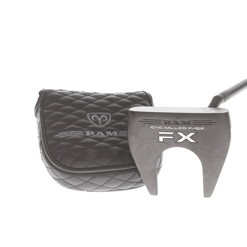 Ram FX Mens Right Hand Putter 35" Mallet - Super Stroke Slim 5.0