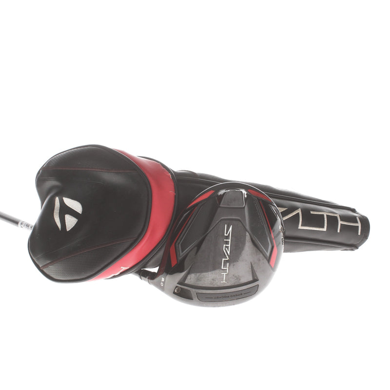 TaylorMade Stealth Graphite Mens Right Hand Driver 9* Stiff - Hzrdus Smoke Black 60G