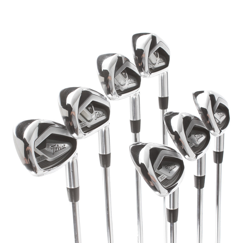 Titleist T300 2021 Steel Mens Right Hand Irons 5-GW Regular - True Temper AMT Red R300