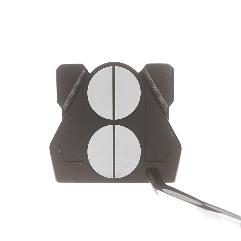 Odyssey 2-Ball Ten Tour Lined Mens Right Hand Putter 34" Mallet - Winn+ AVS