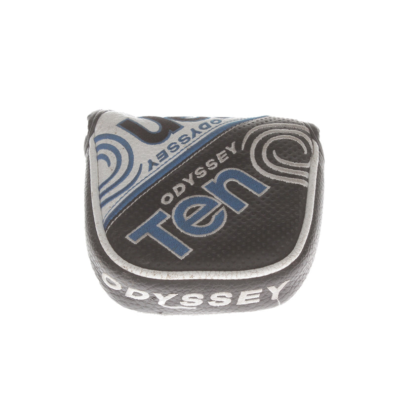 Odyssey 2-Ball Ten Tour Lined Mens Right Hand Putter 34" Mallet - Winn+ AVS
