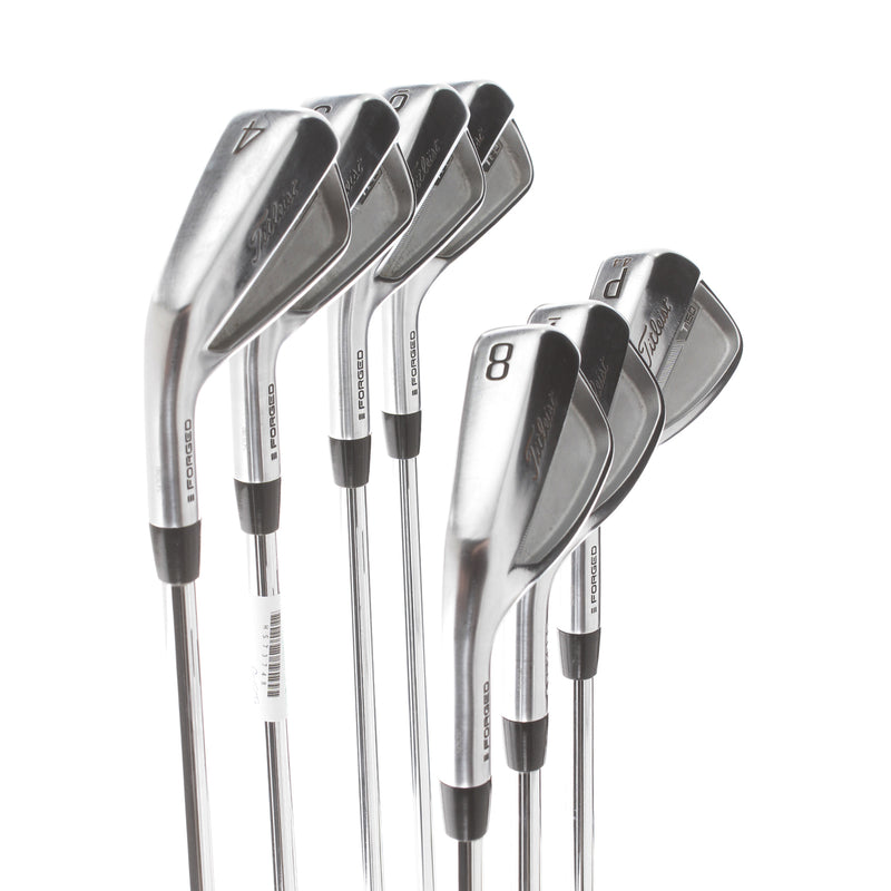 Titleist T150 Steel Mens Left Hand Irons 4-PW Extra Stiff - Project X Rifle 6.5
