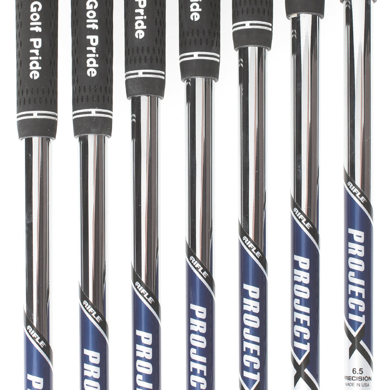 Titleist T150 Steel Mens Left Hand Irons 4-PW Extra Stiff - Project X Rifle 6.5