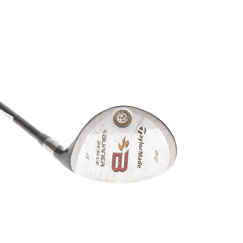 TaylorMade Burner Graphite Mens Right Hand 4 Hybrid 22* Regular - REAX 60