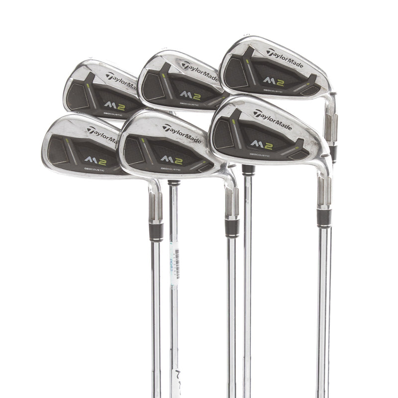 TaylorMade M2 2017 Steel Mens Right Hand Irons 5-PW Stiff - KBS 90