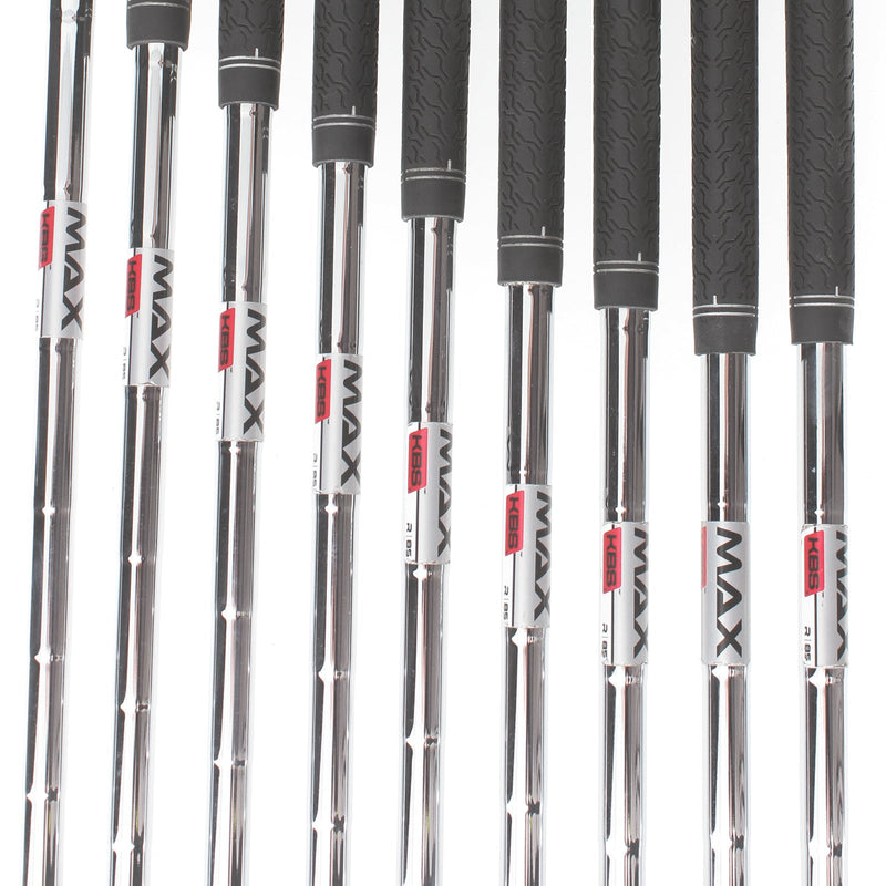 TaylorMade M6 Steel Mens Right Hand Irons 4-LW Regular - KBS Max 85