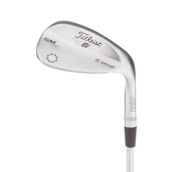 Titleist SM6 Steel Mens Right Hand Sand Wedge 54* 10 Bounce S Grind Wedge - BV Vokey