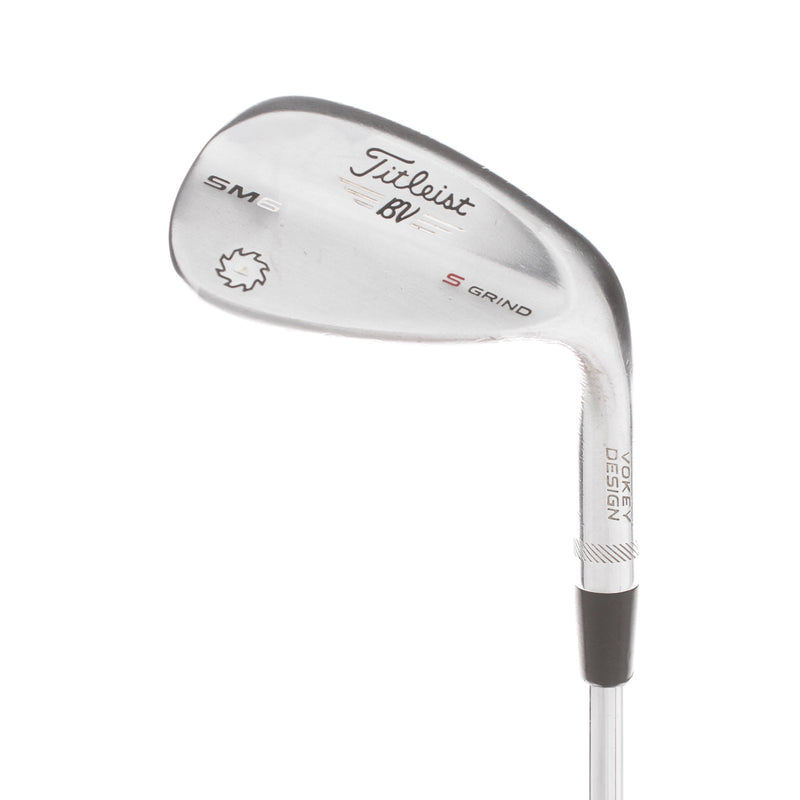 Titleist SM6 Steel Mens Right Hand Sand Wedge 54* 10 Bounce S Grind Wedge - BV Vokey