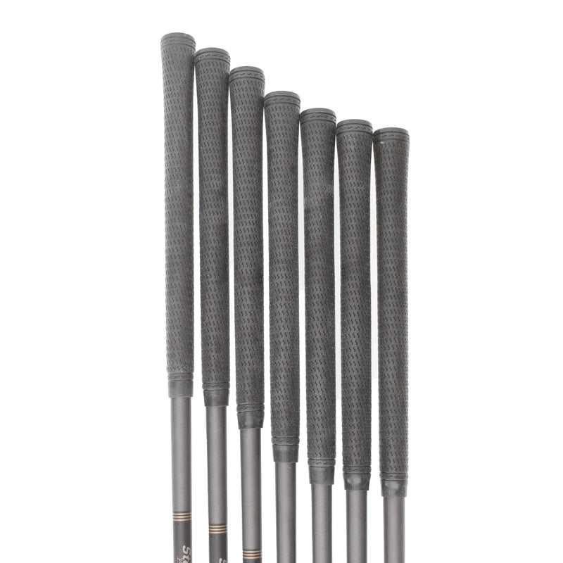 PXG 0311 P Gen6 Graphite Mens Right Hand Irons 4-PW Stiff - Steelfiber i95