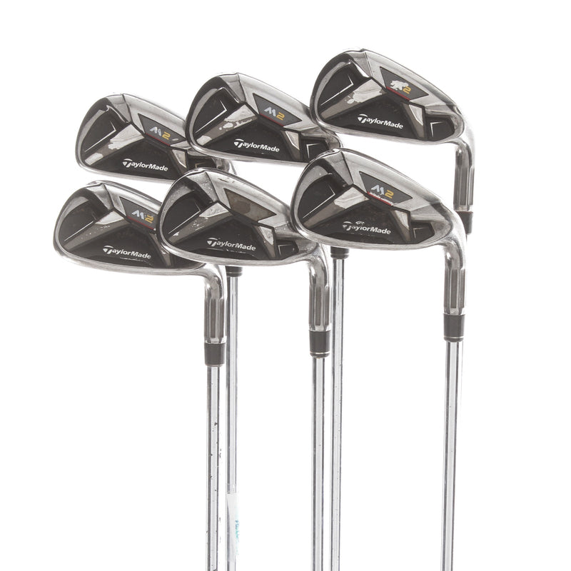 TaylorMade M2 2016 Steel Mens Right Hand Irons 5-PW Stiff - REAX 88