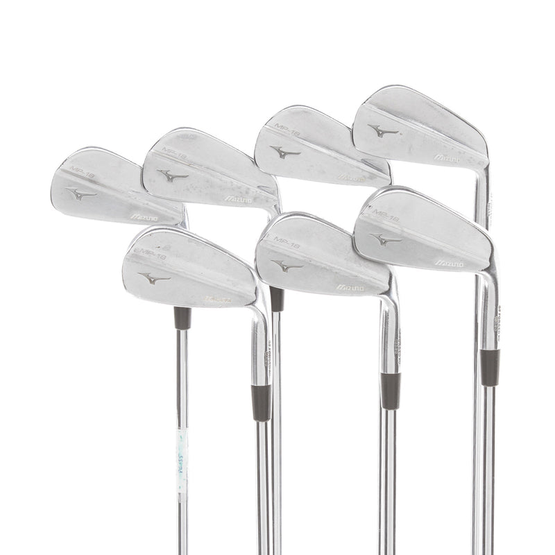 Mizuno MP-18 Steel Mens Right Hand Irons 4-PW Stiff - Dynamic Gold S300