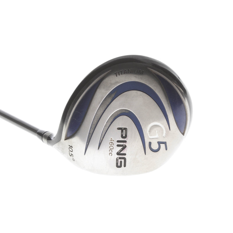 Ping G5 Graphite Mens Right Hand Driver 10.5* Soft Regular - Ping TFC 100D