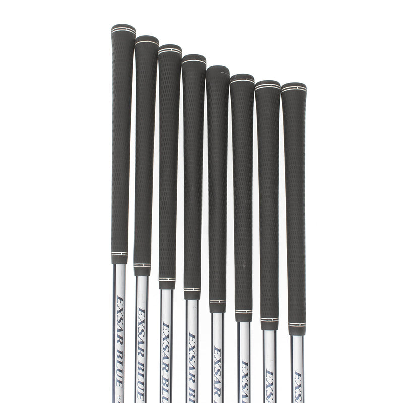 Mizuno MX-17 Graphite Mens Right Hand Irons 4-SW Regular - Mizuno Exsar Blue