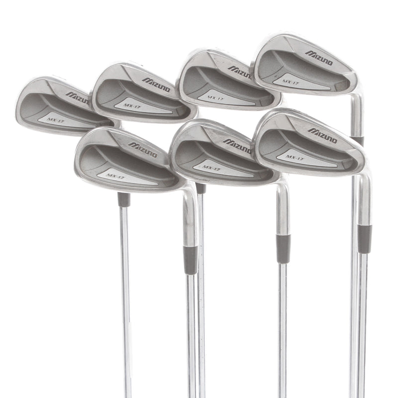 Mizuno MX-17 Steel Mens Right Hand Irons 5-SW Regular - Mizuno Dynaflex