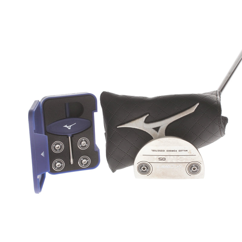 Mizuno M Craft OMOI 05 Mens Left Hand Putter 34" Mid-Mallet - Lamkin Sink Fit