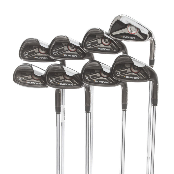 TaylorMade Burner 2.0 Steel Mens Right Hand Irons 4-SW Regular - Dynamic Gold SL R300