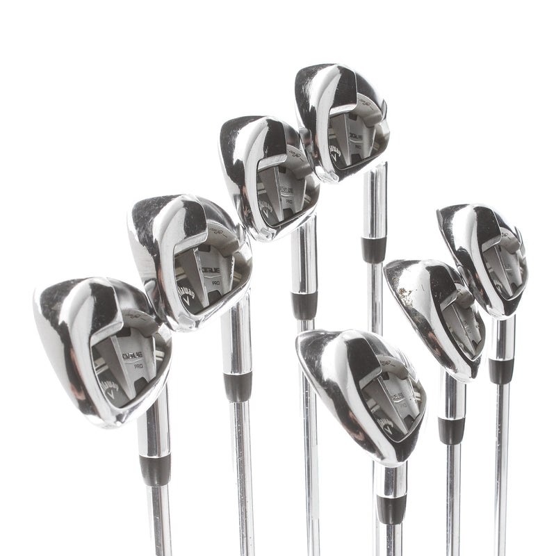 Callaway Rogue Pro Steel Mens Right Hand Irons 5-AW Regular - True Temper SpeedStep 80