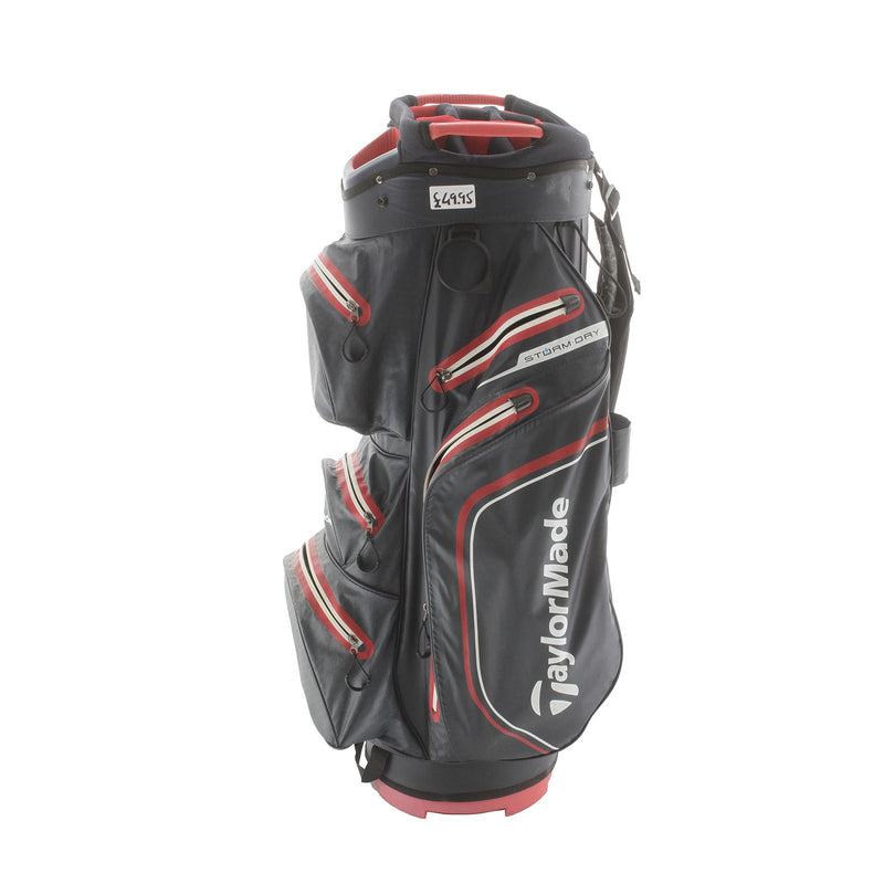 TaylorMade Storm Dry Cart Bag - Blue/White/Red