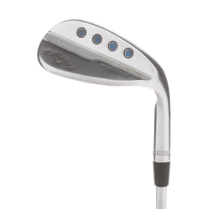 Callaway Jaws MD5 Steel Mens Right Hand Sand Wedge 56* 10 Bounce S Grind Wedge - Callaway Impact