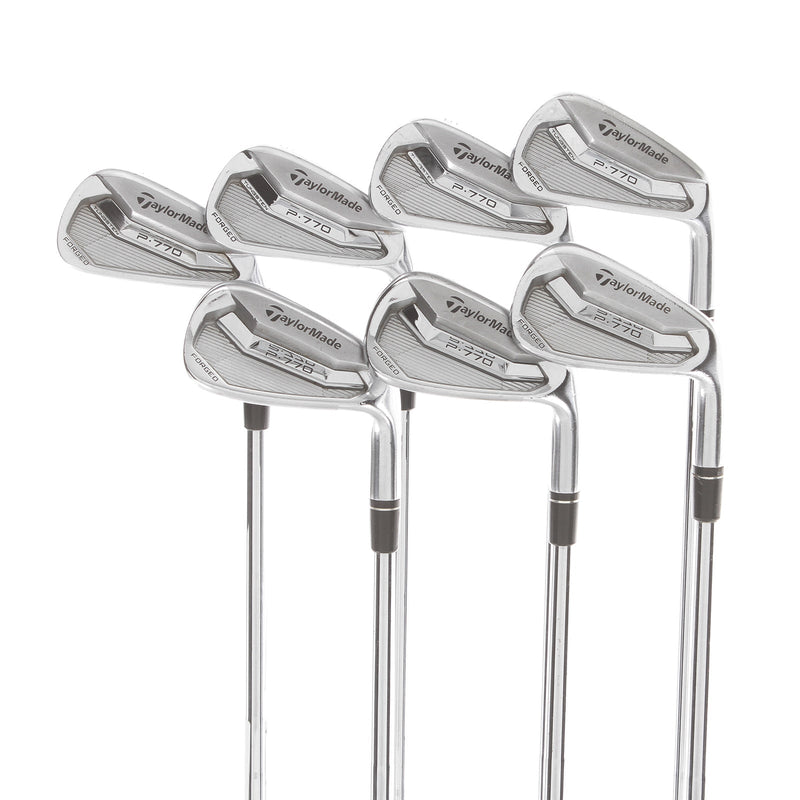 TaylorMade P770 2017 Steel Mens Right Hand Irons 4-PW Stiff - KBS Tour FLT 120