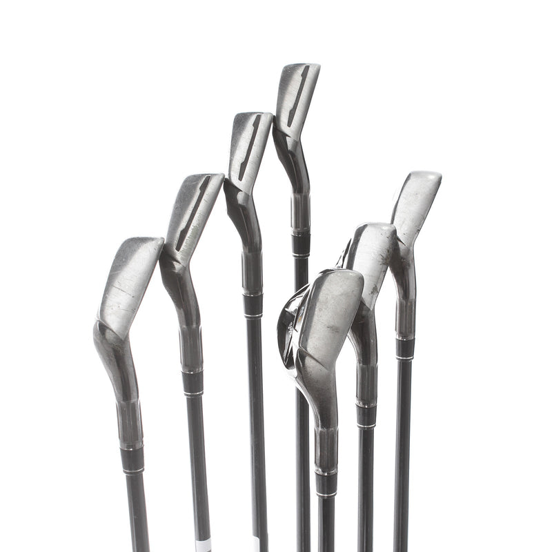 TaylorMade M2 Graphite Mens Right Hand Irons 5-SW Regular - TaylorMade REAX 65