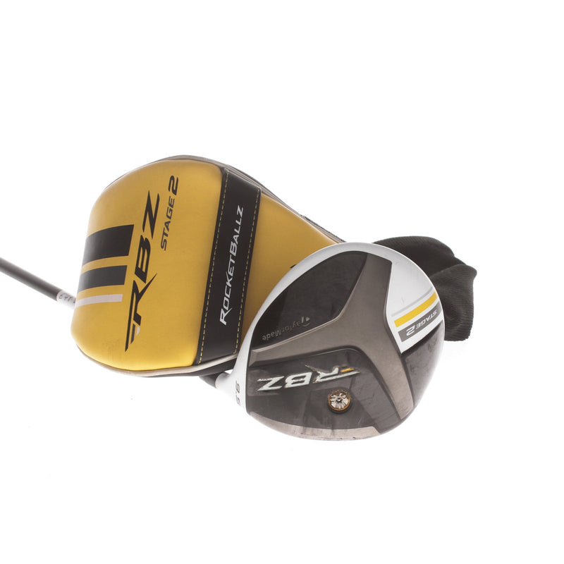 TaylorMade RBZ Stage 2 Graphite Mens Right Hand Driver 9.5* Stiff - Fujikura Rocketfuel 50