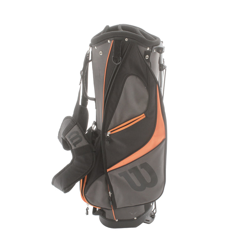 Wilson Staff Stand Bag - Black/Orange