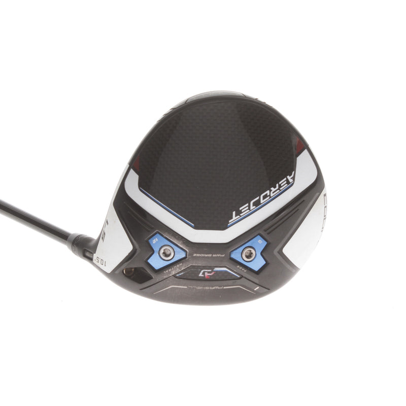 Cobra Aerojet LS Graphite Mens Right Hand Driver 10.5* Stiff - Kai'li White 60s