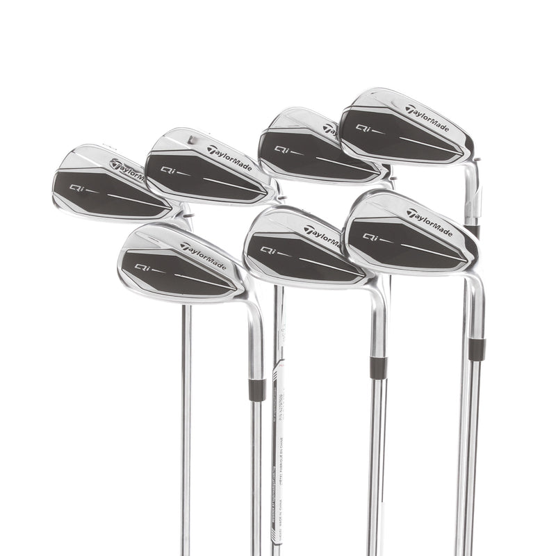 TaylorMade Qi Steel Mens Right Hand Irons 5-SW Stiff - KBS Max MT 85