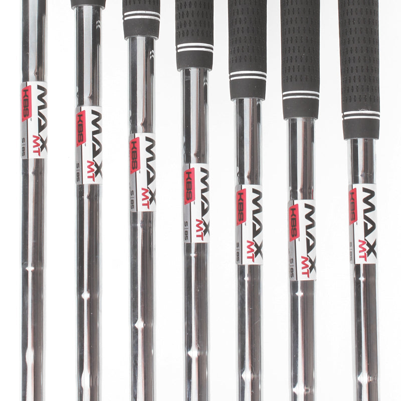 TaylorMade Qi Steel Mens Right Hand Irons 5-SW Stiff - KBS Max MT 85