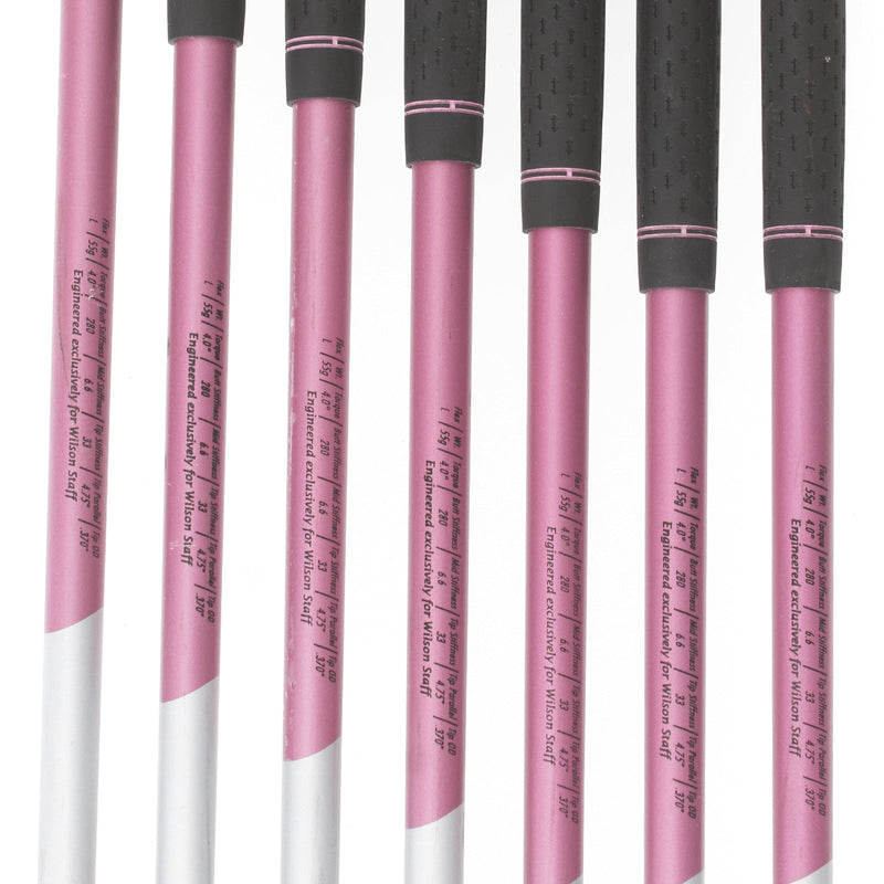 Wilson Luxe Graphite Ladies Right Hand Irons 5-SW Ladies - Proforce V2