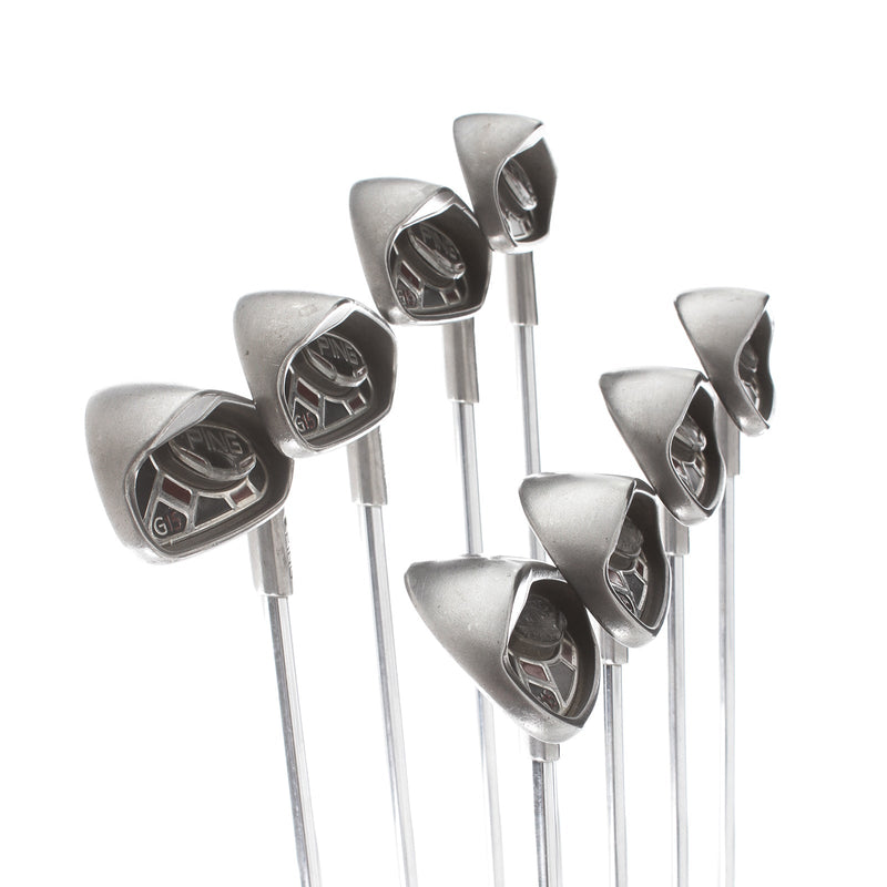 Ping G15 Steel Mens Right Hand Irons 4-SW Black Dot Regular - Ping AWT