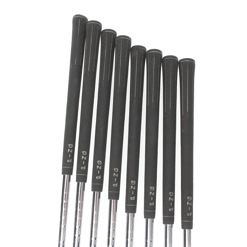 Ping G15 Steel Mens Right Hand Irons 4-SW Black Dot Regular - Ping AWT