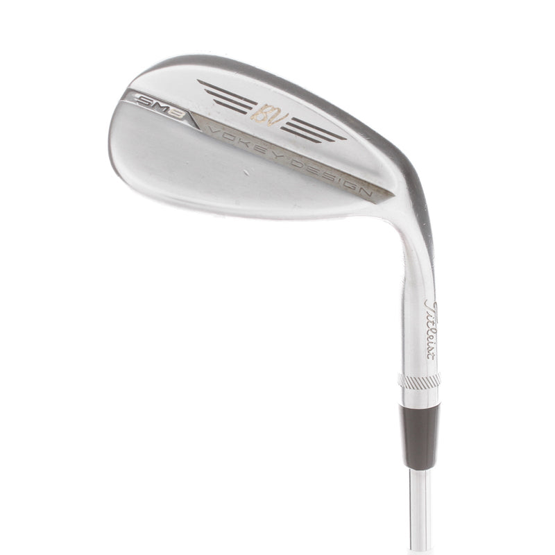 Titleist Vokey SM8 Steel Mens Right Hand Lob Wedge 60* 10 Bounce S Grind Stiff - Project X Rifle 6.0