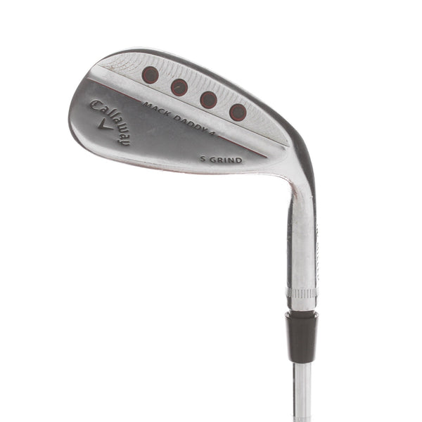 Callaway Mack Daddy 4 Steel Mens Right Hand Sand Wedge 54* 10 Bounce S Grind Stiff - True Temper XP 95 S300