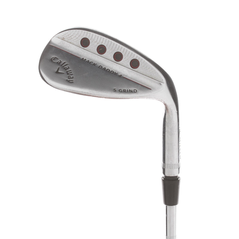 Callaway Mack Daddy 4 Steel Mens Right Hand Sand Wedge 54* 10 Bounce S Grind Stiff - True Temper XP 95 S300