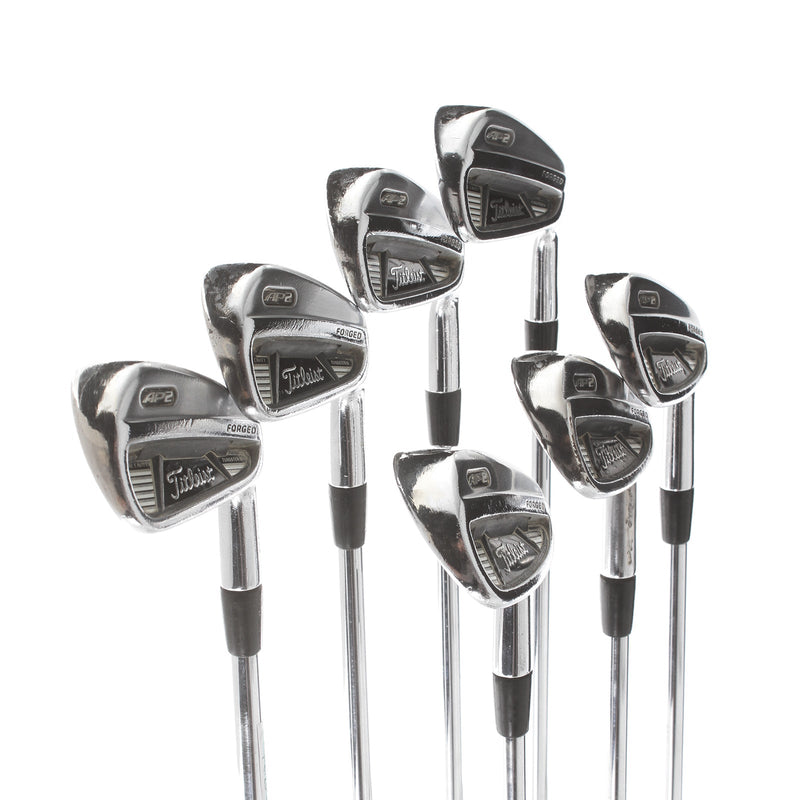 Titleist AP2 710 Steel Mens Right Hand Irons 4-PW Stiff - True Temper