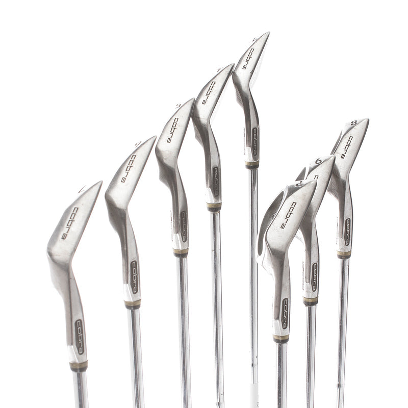 Cobra King II Overize Steel Mens Right Hand Irons 3-PW Stiff - Cobra
