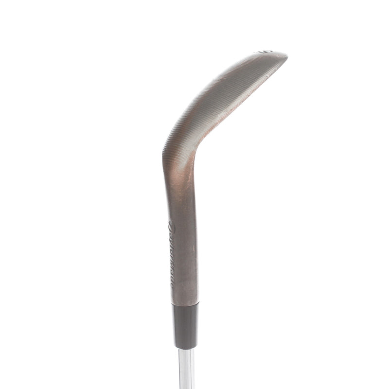 TaylorMade Milled Grind Hi-Toe Steel Mens Right Hand Lob Wedge 58* 10 Bounce Wedge - KBS Hi-Rev 2.0 115