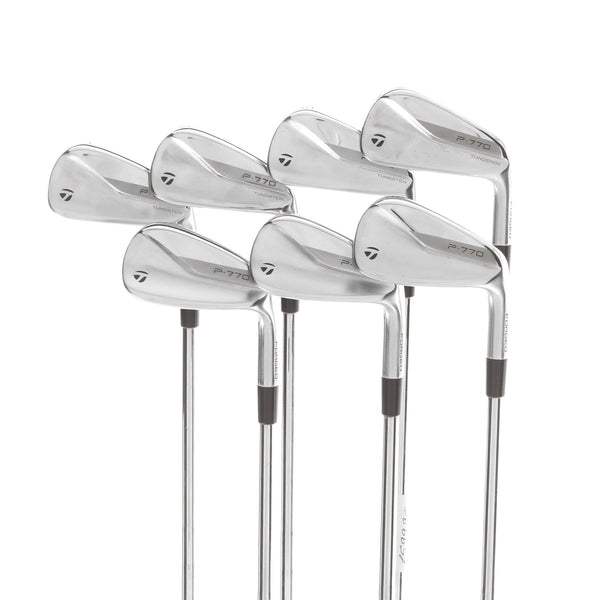 TaylorMade P770 Steel Mens Right Hand Irons 4-PW Stiff - KBS Tour