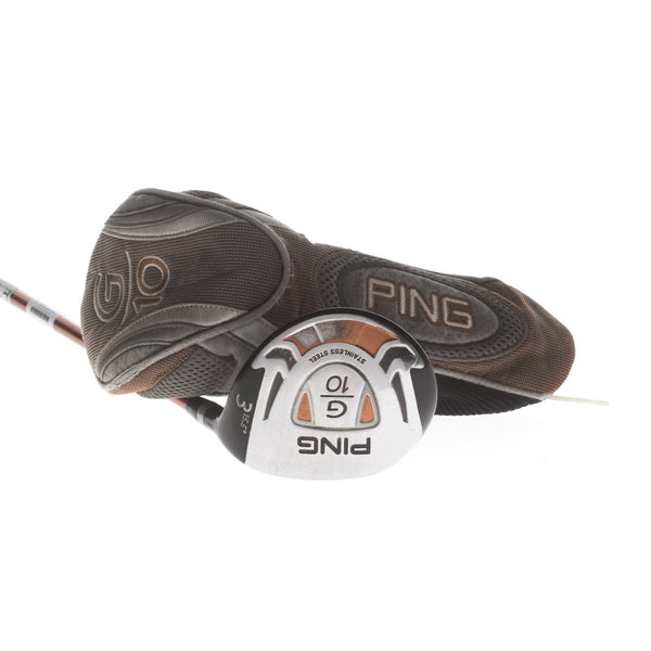 Ping G10 Graphite Mens Right Hand Fairway 3 Wood 15.5* Stiff - Ping TFC 129