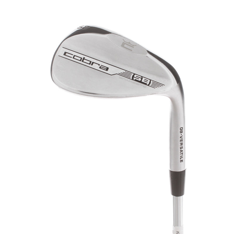 Cobra Snakebite 2023 Steel Mens Right Hand Gap Wedge 52* 8 Bounce Versatile Grind Stiff - KBS Hi-Rev 2.0 125