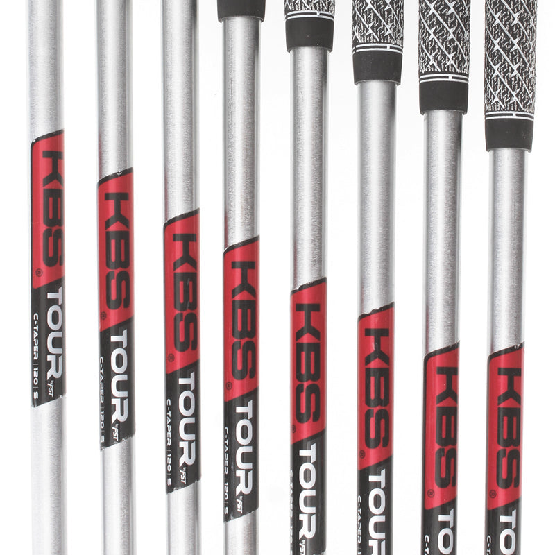 Mizuno MP-20 Steel Mens Right Hand Irons 3-PW Stiff - KBS Tour C-Taper 120