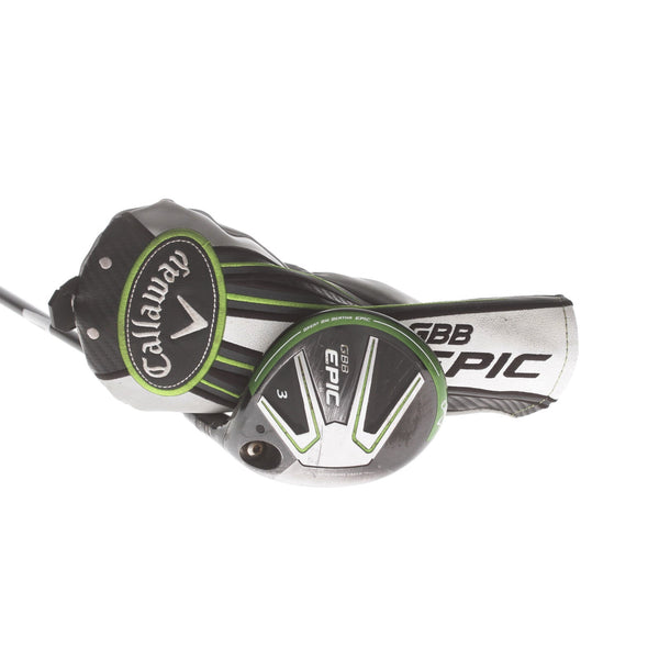 Callaway Great Big Bertha Epic Graphite Mens Right Hand Fairway 3 Wood 15* Stiff - Fujikura Pro 72