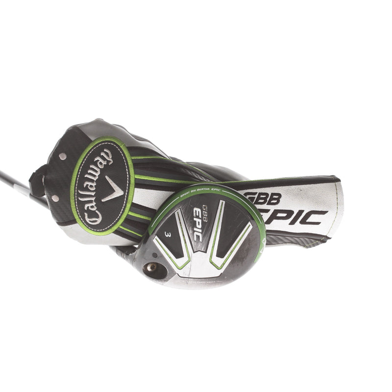 Callaway Great Big Bertha Epic Graphite Mens Right Hand Fairway 3 Wood 15* Stiff - Fujikura Pro 72